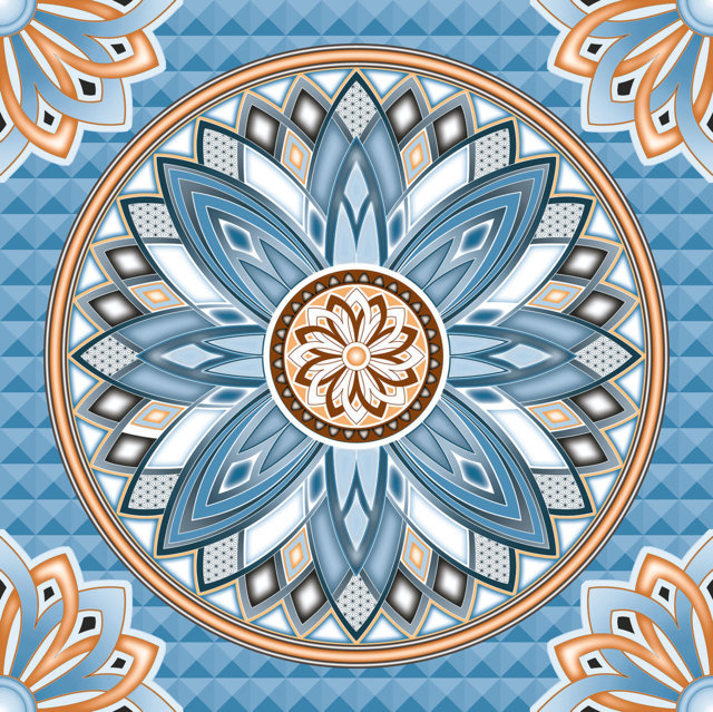 ARWANA 40X40 SAHARA BLUE